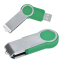 USB flash-карта "Swing" (16Гб), зеленый