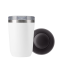 Термокружка вакуумная с керамическим покрытием Арктик (Arctic), белый/серый