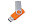 Флеш-карта USB 2.0 32 Gb Flash C1, оранжевый