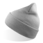 Шапка вязаная  двойная Wind-S, светло-серый