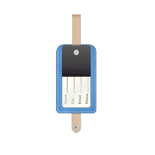 Бирка на чемодан Кантри (Country). Под заказ