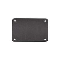 Шильд 4х6 см имитация кожи