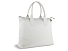 Сумка-шоппер BUGATTI Elsa, белая, воловья кожа/полиэстер, 46х11х31,5 см