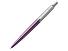 Шариковая ручка Parker Jotter Victoria Violet Chrome CT, стержень:M, цвет чернил: blue в подарочной блистерной упаковке