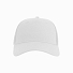 Бейсболка ZION, 5 клиньев, пластиковая застежка, белый