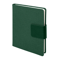 Ежедневник недатированный Mod, формат А5, в линейку, зеленый