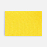 Наклейка тканевая Lunga, L, желтая