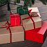 Коробка подарочная Big BOX, размер: 24 x 21 x 11 см картон МГК бур., самосборная, коричневый