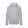 Толстовка без начеса LIGHTWEIGHT HOODED SWEAT 240, серый меланж