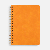 Ежедневник Spiral, недатированный, оранжевый