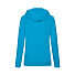 Толстовка женская без начеса LIGHTWEIGH HOODED SWEAT 240, голубой лазурный