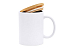 Керамическая кружка BERRY Eco line объемом 370 мл., белый