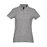 Поло женское PASSION 170, серый меланж